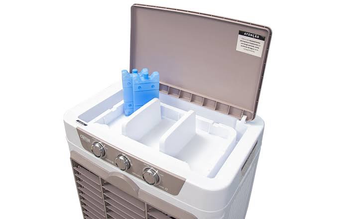 CLIMATIZADOR CLIMAT 280W 60 LTS T. VIDRO EVAP. 65RT PLUS BR BEJE 220V - Imagem 3