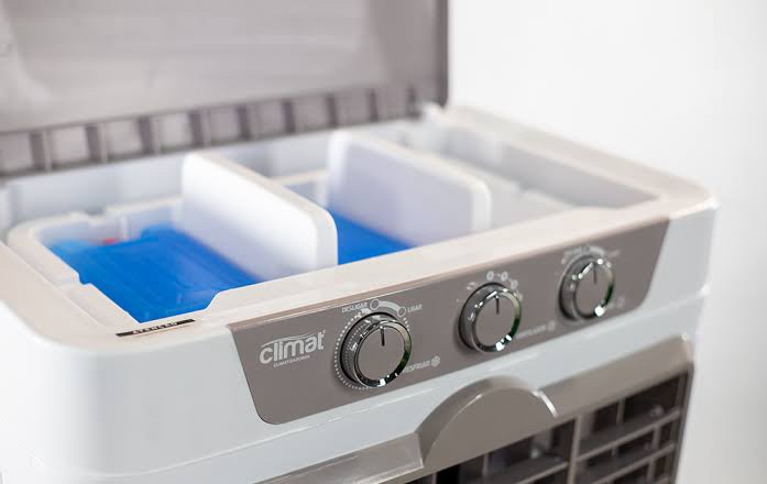 CLIMATIZADOR CLIMAT 280W 60 LTS T. VIDRO EVAP. 65RT PLUS BR BEJE 220V - Imagem 2