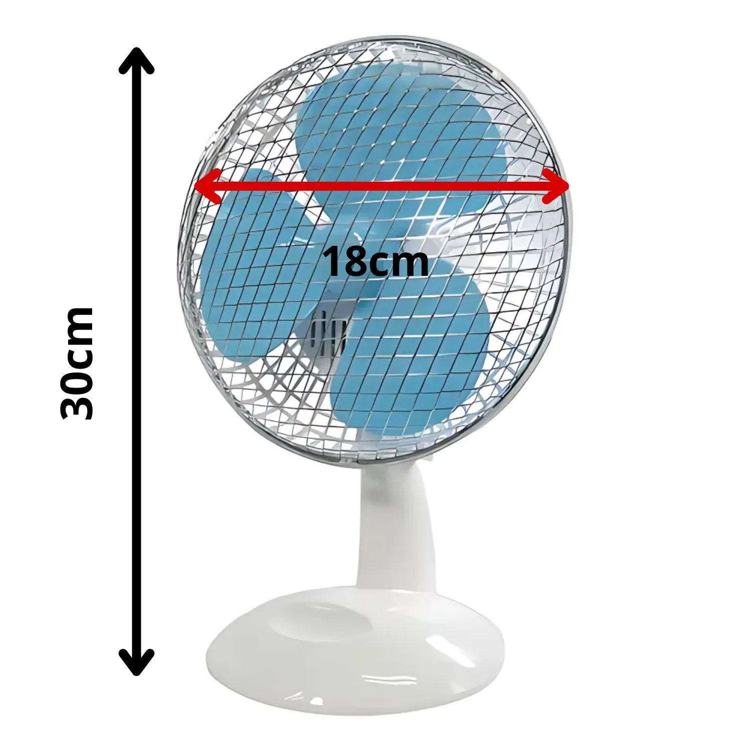 VENT. FAME 20 CM MESA 3P 20W BRANCO PERSONAL 220V - Imagem 3