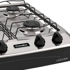 FOGAO ESMALTEC LAGUNA 04 BOCAS MESA PRETO 4027