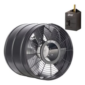EXAUSTOR 30 CM 1.3 HP IND. MOTOR VAZAO AR 2.520 M3H PRETO EP30 GOAR 220V