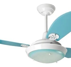 VENT. TETO GIPSO M2 BRANCO 3 PAS AZUL CV LORENSID