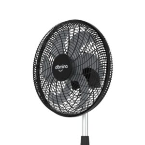 VENT. DOMINA 40 COLUNA 6P 200W 4.3 PRETO HEL TITANIUM 220V