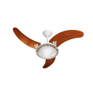 VENT. TETO VENTUS BRANCO DELTA BRANCO 3V 3P MADEIRA 220V