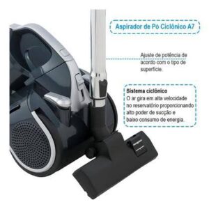 ASPIRADOR PO CICLONICO 1400W 2.0 LT BLACK DECKER 220V