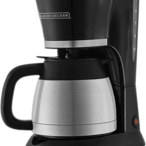 CAFETEIRA BLACK DECKER CM200IBR INOX 25 CAFES JARRA TERMICA 220V