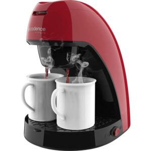 CAFETEIRA CADENCE SINGLE COLORS VERMELHA 2 XIC BR 220V