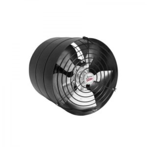 EXAUSTOR 20 CM 70W VAZAO AR 900 M3H ALTA ROTACAO PRETO VENTIDELTA 220V