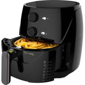 FRITADEIRA AIR FRYER 3.2 LTS 1.500W SUPER LIGHT PRETA CADENCE 220V