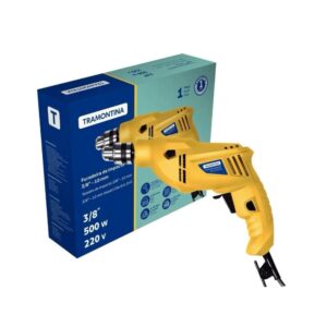 FURADEIRA IMPACTO TRAMONTINA 550W 3.8 AMARELO 220V