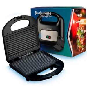 SANDUICHEIRA BEST MINI GRILL FS8016A PRETA 220V