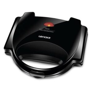 SANDUICHEIRA LENOXX CLASSIC 2 EM 1 PRETA 220V