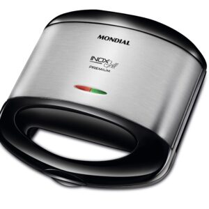 SANDUICHEIRA MONDIAL INOX PT PREMIUN GRILL S07 800W220V