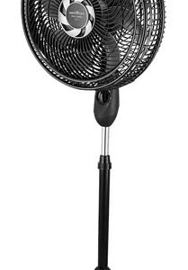 VENT. BRITANIA 40 COLUNA 8P 170W BVT451 MAXX FORCE PRETO 220V