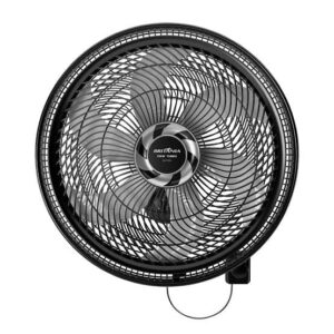 VENT. BRITANIA 50 PAREDE 6P 176W BVT575 PRETO HEL CINZA 220V