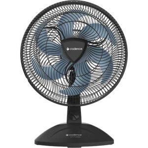 VENT. CADENCE 40 MESA 6P 126W SUPREME VTR409 PRETO HEL AZUL 220V