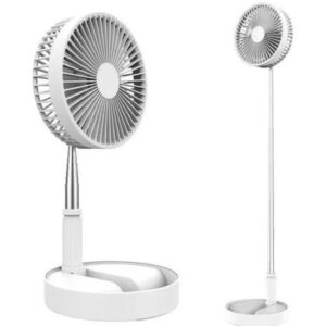VENT. IMPORT. INOVA 20 CM COLUNA 3P BATERIA DOBRAVEL BRANCO FAN12376