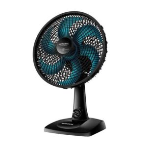 VENT. MONDIAL 30 MESA 6P 60W SUPER POWER VSP30AP PRETO HEL. AZUL 220V