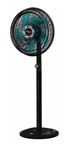 VENT. PHILCO 40 COLUNA 10P 165W PVC491PA 2 EM 1 PRETO HEL AZUL 220V - Imagem 2