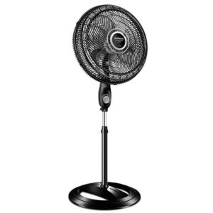VENT. MONDIAL 40 COLUNA 8P 140W TURBO VTX40C8P PRETO HEL CINZA 220V