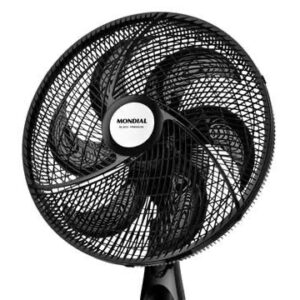 VENT. MONDIAL 40 COLUNA 6P 140W BLACK PREMIUN NV61 PRETO 220V 3