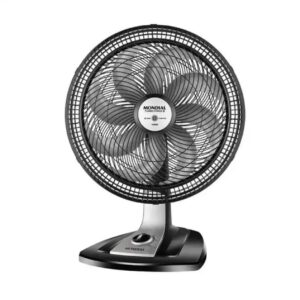VENT. MONDIAL 40 MESA 8P 140W VTX408P TURBO PRETO 220V