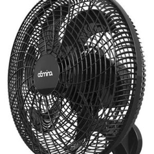 VENT. DOMINA 50 PAREDE 6P 200W PRETO PADRAO HEL. PRETO 220V