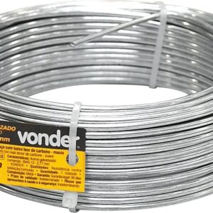 ARAME GALVANIZADO COMERCIAL 21 MT 2.77 MM 12 BWG VONDER