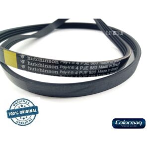 CORREIA POLIA MOTOR MAQ. LAVAR COLORMAQ 5 PJE LCM 9.0 10.0 880 HR