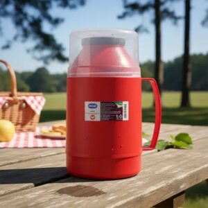 GARRAFA TERMICA 500 ML INDIE VERMELHO 6 MOR