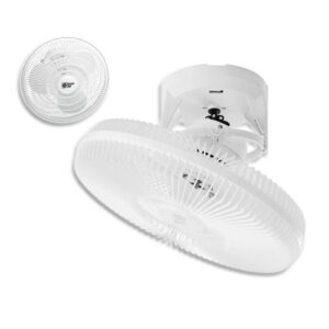 VENT. TETO ORBITAL 40 3P G. PLAST. BRANCO 135W LORENSID 220V