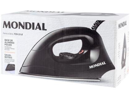 FERRO SECO BLACK FSN55B 1200W MONDIAL 220V - Imagem 2