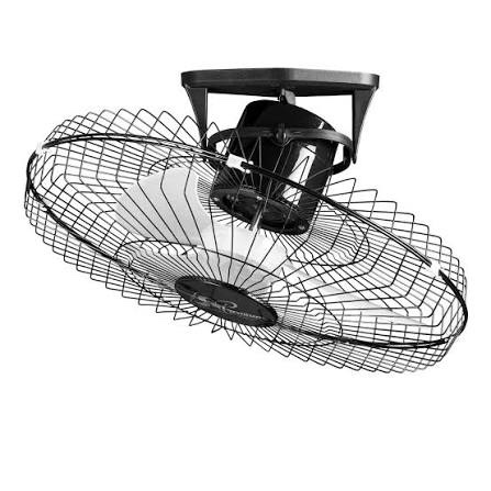 VENT. TETO 360 ORBITAL 50 G. FERRO 6P PRETO 170W VENTIDELTA BIV