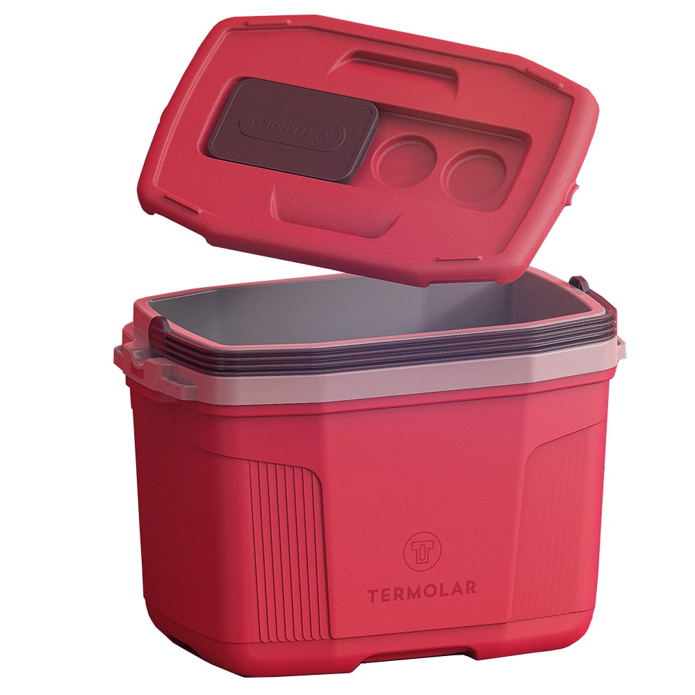 CAIXA TERMICA 32.0 LTS SUV TERMOLAR VERMELHO CZ - Imagem 2
