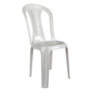 CADEIRA BISTRO BRANCA PLAST. S BRACO CAP. 182 KG MOR