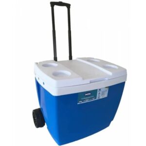 CAIXA TERMICA 42.0 LTS AZUL C ALCA RODIZIOS MOR
