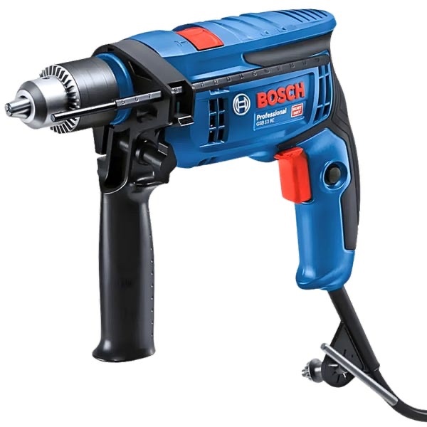 FURADEIRA IMPACTO BOSCH 750W GSB13 RE C MALETA 220V