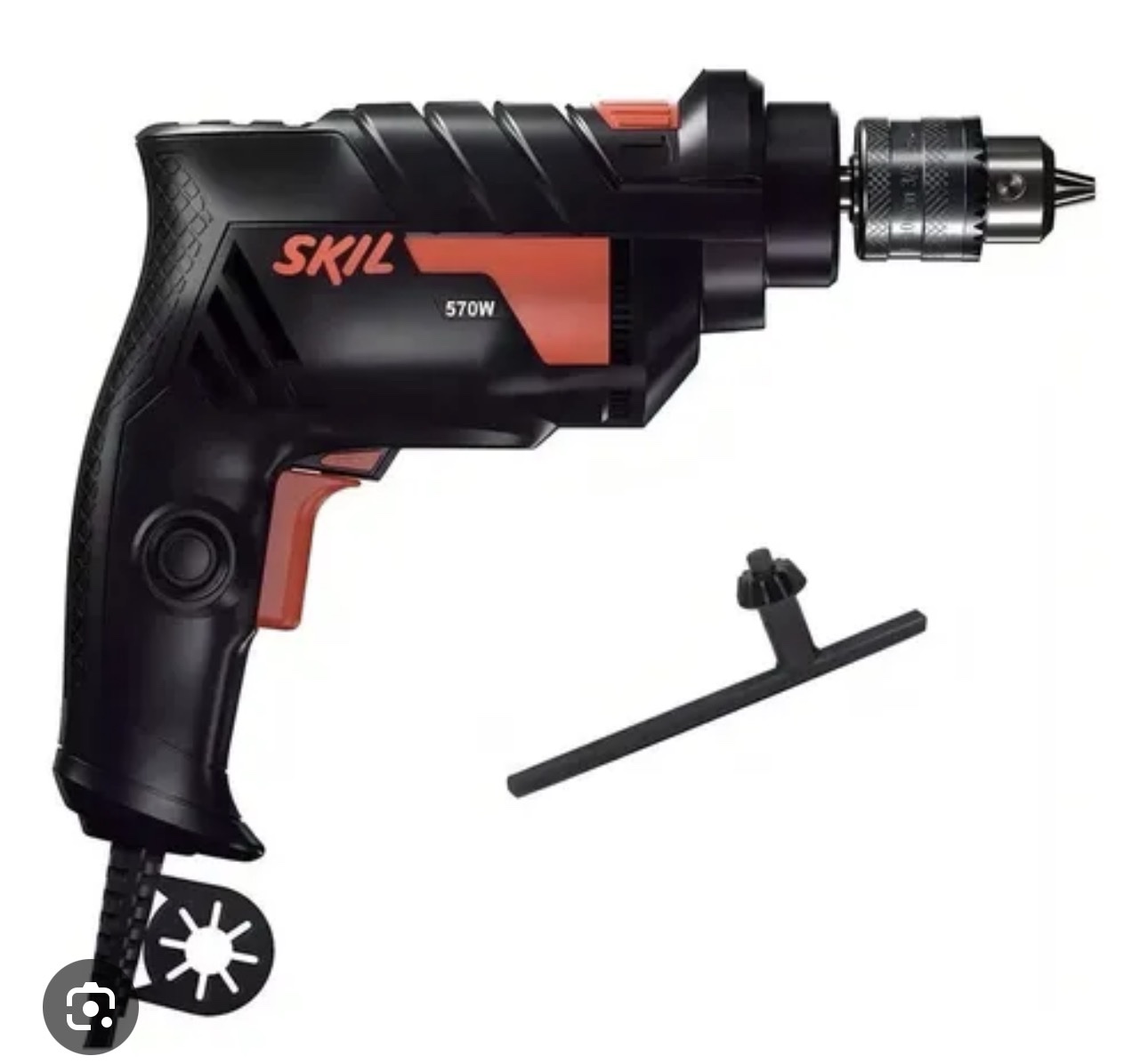 FURADEIRA IMPACTO SKIL 13 MM 570W 1.2 2 VEL. 6555 220V