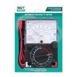 MULTIMETRO ANALOGICO FT360TRNL C LED INDICADOR D CONT MXT