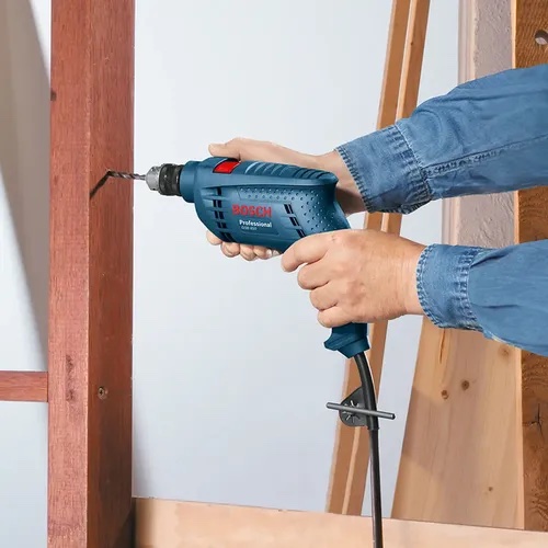 FURADEIRA IMPACTO BOSCH 450W GSB 450 RE 3 BROCAS 220V - Imagem 2
